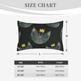 thumbnail image 6 of Naloa Faces Of The Cat Pillowcase, Throw Pillowcase, Wrinkle-Free, Stain-Resistant with Hidden Zipper for Bedroom Sofa - 16"x24", 6 of 9