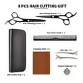 thumbnail image 3 of Hair Cutting Scissors Kit,Hairdressing Shears Set Incisive Hair Scissors Kit Professional Haircut Scissors Kit High-Intensity Output, 3 of 8