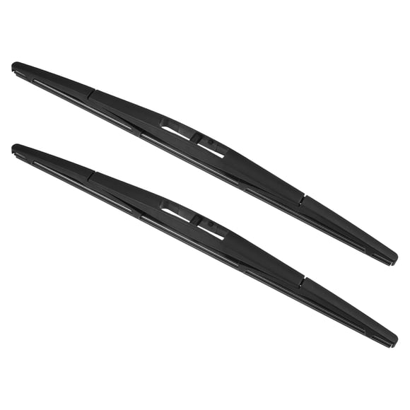 Unique Bargains 1 Pair 14' 14' Car Rear Windshield Wiper Blade Fit for Honda Civic Tourer 2013-2023 Black