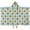 Sunflower and Daisy Blue Pattern-1, variant on Sunflower and Cow White Pattern Hooded Bath Towel Wrap for Teens Ages 3 To 12, Soft Lightweight Quick Dry Microfiber Bath Beach Pool, 60"x35"