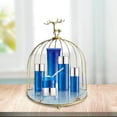 thumbnail image 4 of facefd Bird Cage Cosmetic Storage Rack Dresser Makeup Organizer Shelf 1 Tier White, 4 of 5