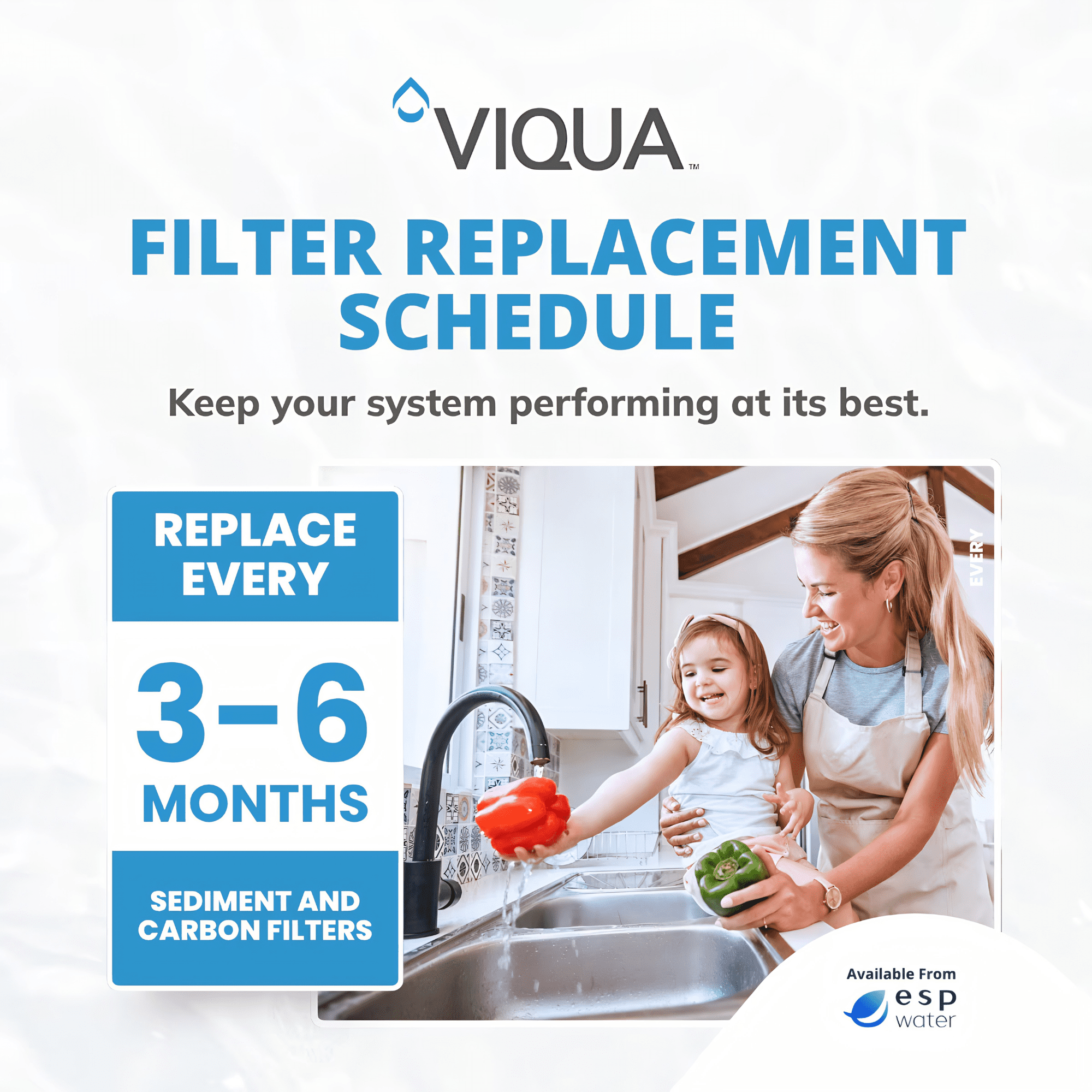 Genuine Viqua CMB-110-HF 1 Micron Sediment Filter, 4.5 x 10 In, High Flow