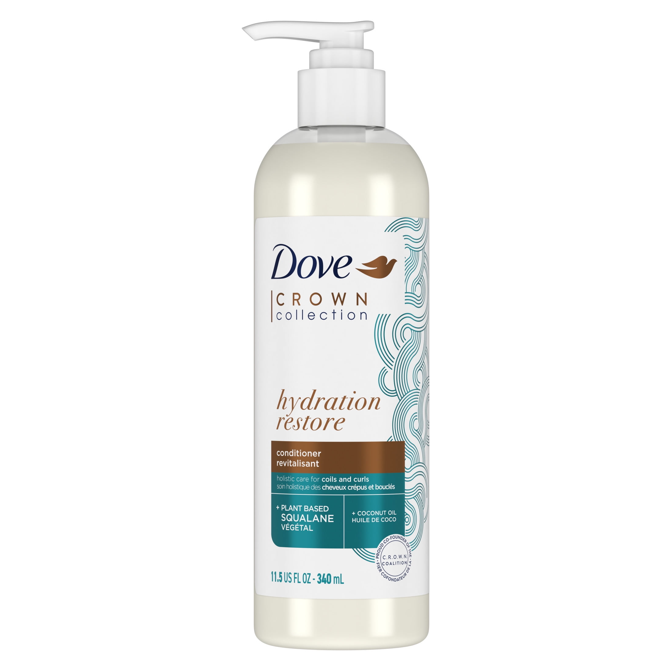 Dove CROWN Collection Holistic Hair Care Hydration Restore, 11.5 oz