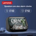 thumbnail image 3 of Reproductor de despertador de escritorio inalámbrico con altavoz compatible con Bluetooth (negro), 3 of 9