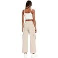 thumbnail image 7 of JWD Womens Parachute Cargo Pants with Pockets Quick Dry Hiking Pants Lightweight Water-Resistant Baggy Joggers Light Apricot M, 7 of 7