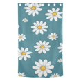 thumbnail image 2 of Daisies Floral Flowers Blackout Curtain Panels Drapes Privacy Assured with Light Filtering Curtains for Living room Bedroom Bathroom Window, 2 of 6
