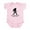 Petal Pink, variant on CafePress - Feelin Kinda Squatchy Body Suit - Baby Light Bodysuit, Size Newborn - 24 Months