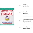 thumbnail image 2 of 20 Mule Team Borax Laundry Booster, Powder, 4 Pounds, 2 of 2