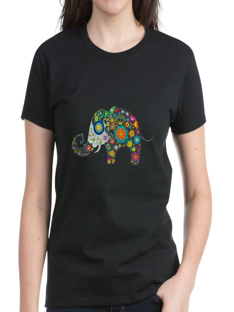 elephant t shirt women's