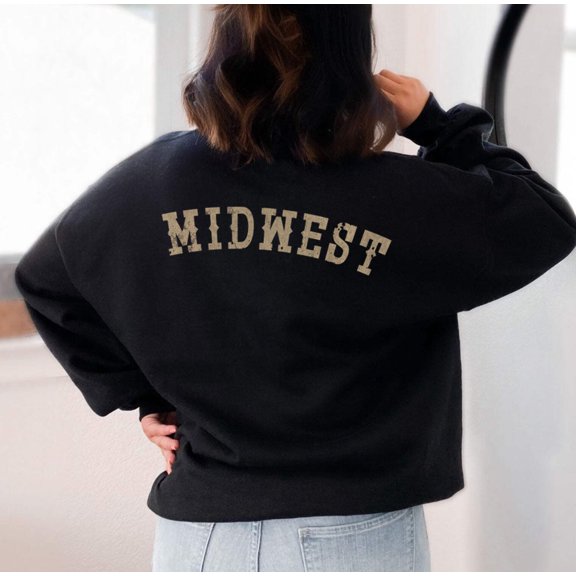 MIDWEST Graphic Unisex Fleece Pullover