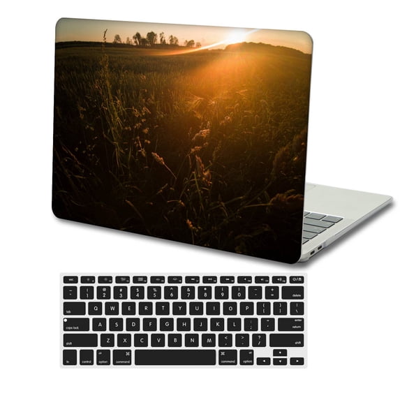 KSK KAISHEK Only for MacBook Pro 13 inchs Case 2015/2014/2013/2012 Released Model A1502 or A1425, Plastic Hard Shell Cover + Black Keyboard Cover, Blue series A 0061