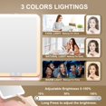 thumbnail image 5 of Masajeador facial con luz de leche, 3 modos, terapia de luz roja para cara y cuello, dispositivo de estiramiento facial, cuidado de la piel, herramienta de masaje facial, regalos de cumpleaños para mu, 5 of 5