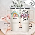 thumbnail image 3 of 40 oz Mimi Tumbler with Handle Lid and Straw, Best Mimi Ever Vacuum Insulated Travel Coffee Mug CupTumbler, Mothers Day Gifts for Grandmother, 3 of 6