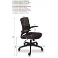 thumbnail image 2 of Silla Oficina Ejecutiva Con Soporte Lumbar Marsala I Seating I Seating Ergonómico, 2 of 3