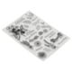 thumbnail image 4 of Sellos Transparentes ANGGREK TPR Multiusos Patrones Múltiples Para Decoración De Invitaciones, 4 of 8