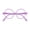 Purple B, variant on Dserhfy Neon Glow Glasses UV Black Light Absorption Luminous Party Glasses 5 Colors Glow in The Dark Birthday Wedding Decorations Party Supplies