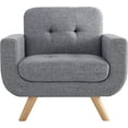 thumbnail image 3 of Alton Furniture Chrysene Club Chair, Charcoal Linen, 3 of 5