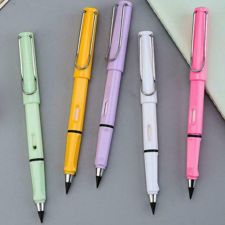Ainiv 10 PCS Inkless Pencil, Everlasting Pencil Infinity Pencil with  Eraser, Reusable Infinite Pencil with Extra 20 Erasers, Endless Pencil  Forever