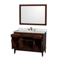 thumbnail image 3 of Wyndham Collection Wcv161648sunrm44 Hatton 44" Free Standing Vanity Set - Light Chestnut /, 3 of 7