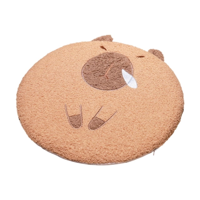 Cojín de asiento de felpa de , almohada de suelo, cojín decorativo de dibujos animados, cómodo cojín de suelo para silla, cojín para cama, Rinorrea