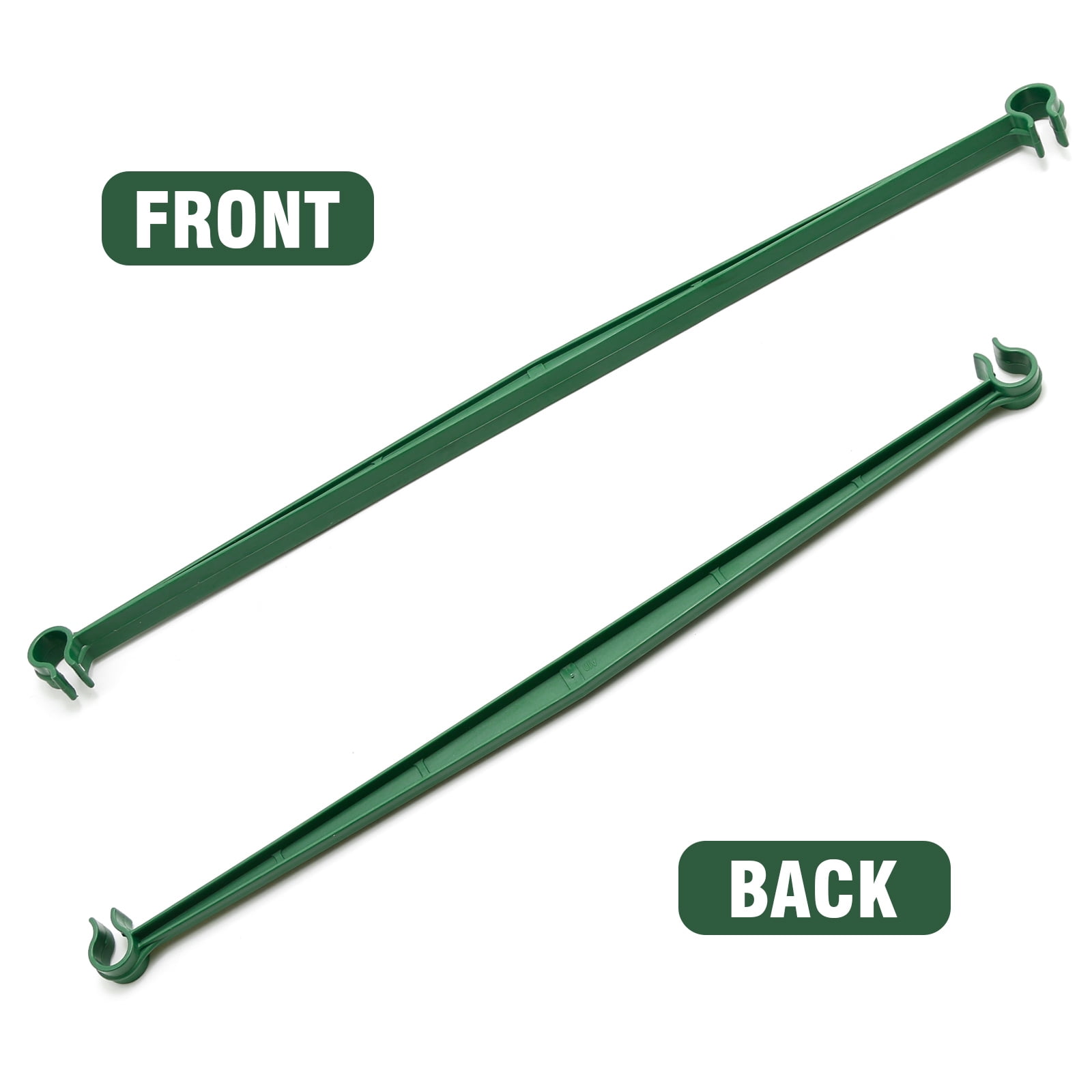 100PCS Stake Arms for Tomato Cage, 11.8 inches Expandable Trellis Connectors, Suitable for Tomatoes and Vegetables (No Stake, Bayonet Diameter: 11 mm)