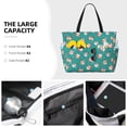 thumbnail image 3 of Balery Funny Christmas Deer Beach Travel Bag - Water-Resistant, Large Capacity Lightweight Tote with 7 Pockets for Women and Men - Perfect for Beach, Pool, Gym, and Travel, 3 of 7