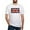 White, variant on - UK British Union Jack Flag Retro Style 3:5 T Shirt - Fitted T-Shirt, Vintage Fit Soft Cotton Tee