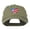 Olive, variant on Apple American Flag Embroidered Cap - Red OSFM