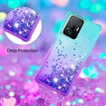 thumbnail image 4 of Funda para Xiaomi 11T/11T Pro 5G Transparente con Brillos Carcasa Protectora Antigolpes con Glitter Brillante, 4 of 5