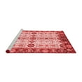 thumbnail image 2 of Ahgly Company Machine Washable Indoor Square Oriental Red Traditional Area Rugs, 5' Square, 2 of 4