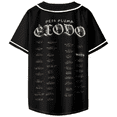 thumbnail image 2 of Peso Pluma Exodo Tour 2024 Baseball Jersey V-neck Short Sleeved, 2 of 4