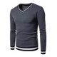 thumbnail image 1 of Moda Slim Sudadera De Color Sólido De Los Hombres, 1 of 4
