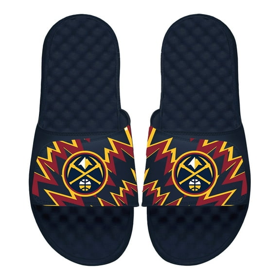 Youth ISlide Navy Denver Nuggets High Energy Slide Sandals