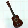 thumbnail image 2 of Mini 25'' Acoustic Guitar 6 Strings Toy Practice Gift Brown, 2 of 8