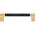 thumbnail image 2 of Tirador para Gabinete Stone Harbor Hardware 12,8 cm Latón Negro Mate, 2 of 3