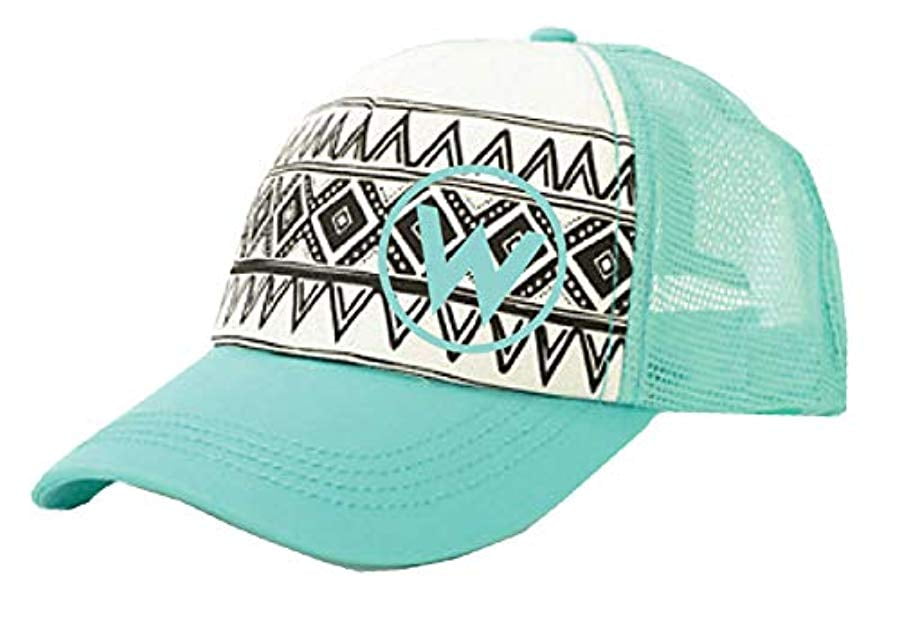 Wrangler Women's Aztec Mesh Back Trucker Cap