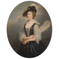 thumbnail image 3 of William Hoare of Bath 12x14 Black Modern Framed Museum Art Print Titled - Portrait of Susanna Hoare, Countess of Ailesbury (1732-1783), 3 of 5