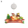 thumbnail image 2 of Christmas Decor Light Wide Application Stable PVC Reindeer Santa LED Window Suction Cup Lamp for Home, 2 of 9