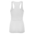thumbnail image 4 of KOGMO Womens Basic Cotton Ribbed Knit Racerback Tank Top 3-Pack (S-XL), 4 of 8