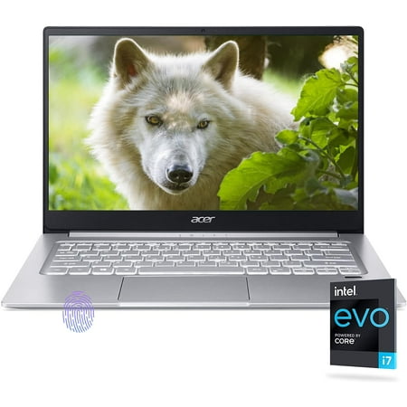 acer 2022 Swift 3 Evo 14" FHD IPS Laptop Ultra Thin Computer, Intel Core i7-1165G7(up to 4.7 GHz), 8GB RAM, 512GB NVMe SSD, Backlit KB, Fingerprint, WiFi 6, 16Hr Battery Life,3in1 Accessories
