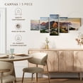 thumbnail image 5 of Elephant Stock Table Mountain Wall Art - Horizontal Multi Panel Canvas - Living Room Wall Decor - Places Multi Panel - Blue And Beige Decor - 92" x 42", 5 of 8