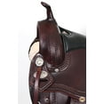 thumbnail image 5 of 16" Western Horse Saddle American Leather Treeless Trail Pleasure Hilason, 5 of 7