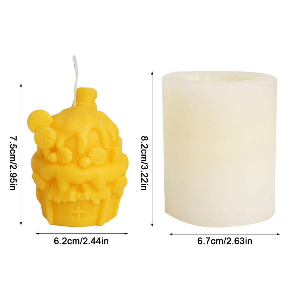 Famure Silicone Soap Molds 3D Candy House Candle Molds Unique Shape Soap  Molds Handmade Soap Molds for Beeswax Soap Candle Making everyone