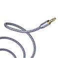 thumbnail image 3 of Essager Phone Earphone Extender Cable 3.5mm Extension Cord Headphone Headset Braided Audio Cable  2 Meter, 3 of 10