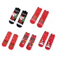 thumbnail image 2 of Calcetines de dibujos animados Soledad para mujer 4 pares Navidad, 2 of 8