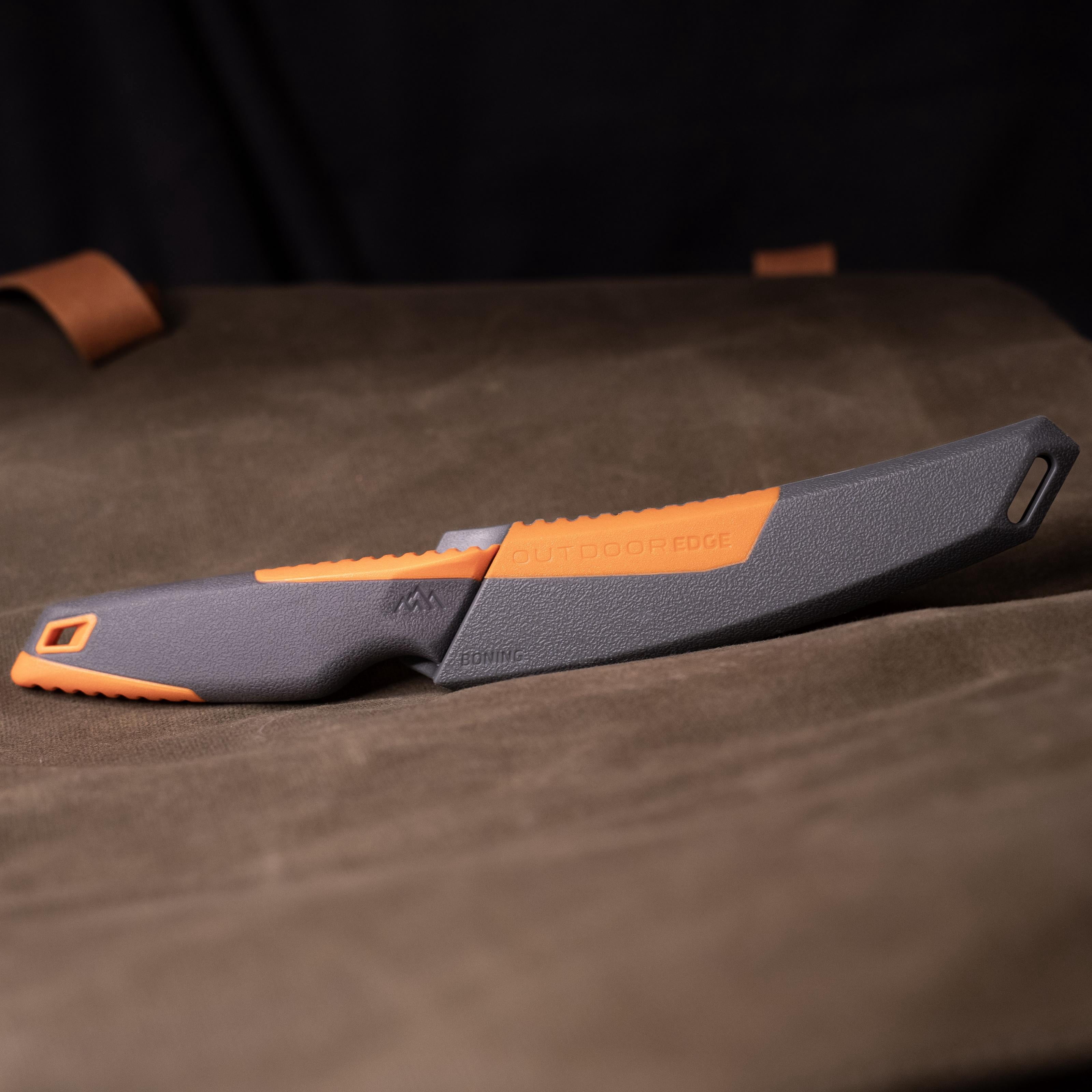 Outdoor Edge 5.0"  Vantex Full Tang Fixed Blade Boning Knife with Sheath