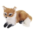 thumbnail image 1 of 1Pc Simulation Fox Model Lifelike Animal Ornament Lovely Fox Figure Decoration, 1 of 7