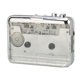 thumbnail image 3 of Reproductor de casetes portátil Multifunción Sonido estéreo claro Radio FM Reproductor de casetes con conector para auriculares de 3,5 mm, 3 of 10