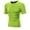 Green, variant on WBQ Men's Athletic Short Sleeve Compression Shirts Workout Running Dry Fit T-Shirt Slimming Sports Baselayer T-Shirts Tops Athletic Workout Shirt Short Sleeve Muscle Shirts, S-3XL
