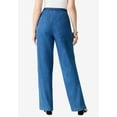 thumbnail image 2 of Roaman's Women's Plus Size Comfort Stretch Wide Leg Jean, 2 of 4
